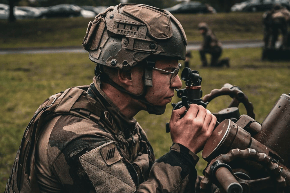 Le goniomètre de pointage GP2M utilisé par le 1er régiment d’infanterie