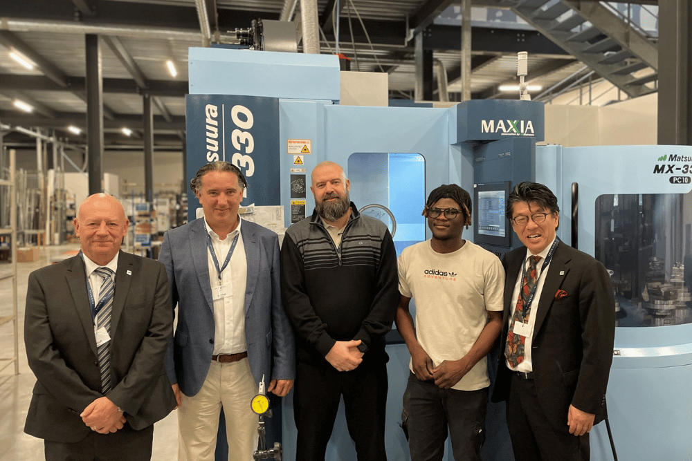 Elynxo accueille la société Matsuura Machinery Corporation